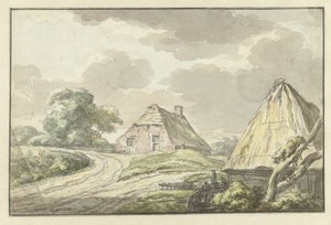 Farmhouse at the Fork of a Country Road