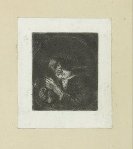 Man by Candlelight by Jan Chalon