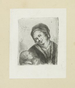 Woman and Child by Jan Chalon