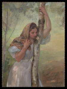 Birch Tree by Jan Ciągliński