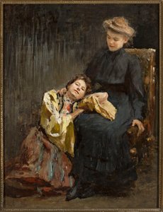 Two Sisters by Jan Ciągliński