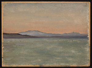Lake in Tiberias. From a Journey to Palestine