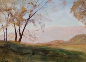 Landscape from Massandra. From a Journey to Crimea