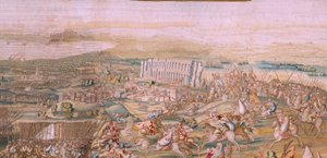 The Attack on La Goleta by Jan Cornelisz Vermeyen