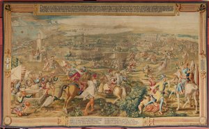 The Attack on La Goleta by Jan Cornelisz Vermeyen