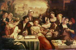 The Prodigal Son Feasting with Harlots