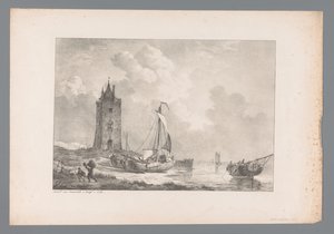Coastal Landscape with Tower