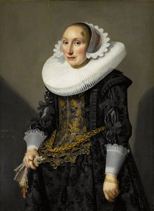 Portrait of Adriana van der Aam by Jan Damen Cool
