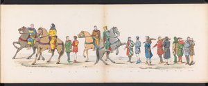 Masquerade of the Leiden Students, 1865 (Plate 10) by Jan Daniël Cornelis Carel Willem baron de Constant Rebecque