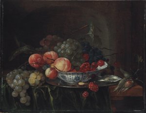 Still Life of Fruit in a Wan-Li Bowl