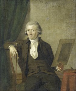 Egbert van Drielst (1745-1818), Painter by Jan Ekels (II)