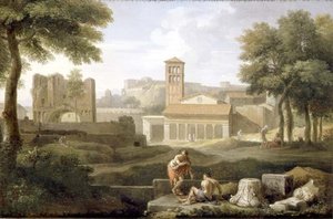 View of Tivoli by Jan Frans van Bloemen