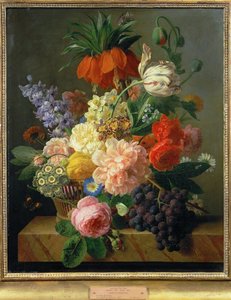 Flowers and Fruit by Jan Frans van Dael