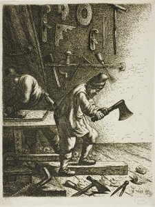 The Carpenter by Jan Georg van Vliet