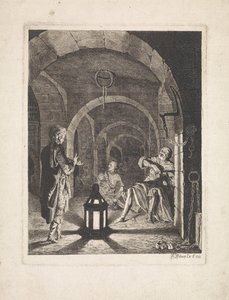 Joseph Interprets the Dreams of the Cupbearer and the Baker by Jan Gerard Waldorp