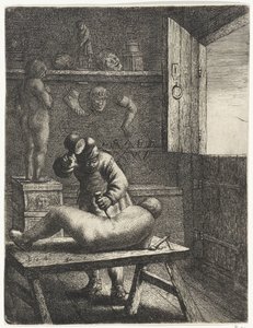 Sculptor by Jan Gillisz. van Vliet