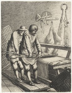 Cloth Shearers by Jan Gillisz. van Vliet