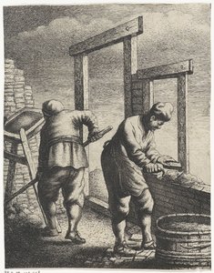 Masons (Occupations) by Jan Gillisz. van Vliet