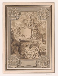 Frontispiece Design from Corpus Inscriptionum by Jan Goeree