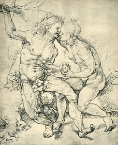 Adam and Eve by Jan Gossaert