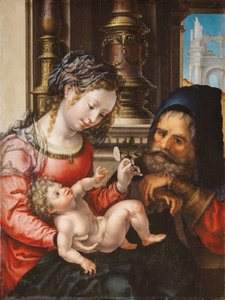 The Holy Family by Jan Gossaert