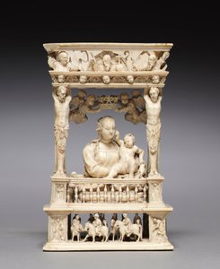 Virgin and Child in an Architectural Frame by Jan Gossaert