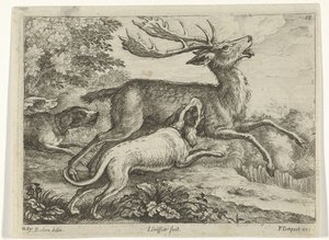 Hunt for a Deer by Jan Griffier (I)
