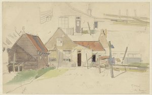 Studies of Houses in the Vinkenbuurt, Amsterdam by Jan H.L. Hanau