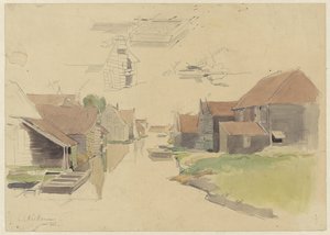 Studies of Houses in the Vinkenbuurt, Amsterdam by Jan H.L. Hanau