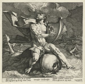Arion on the Dolphin by Jan Harmensz. Muller