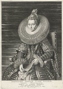 Portrait of Isabella Clara Eugenia, Infanta of Spain