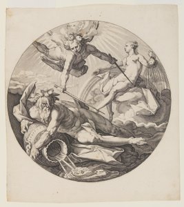 The Second Day, plate 3, from Creation of the World