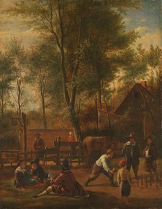 The Bowlers by Jan Havicksz. Steen (copy after)