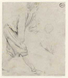 Study of a Man Playing Skittles by Jan Havicksz. Steen