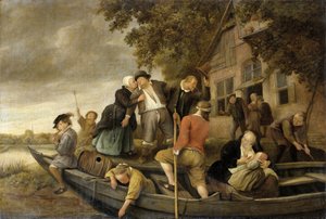The Merry Homecoming by Jan Havickszoon Steen