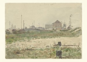 Quay, Amsterdam by Jan Hoynck van Papendrecht