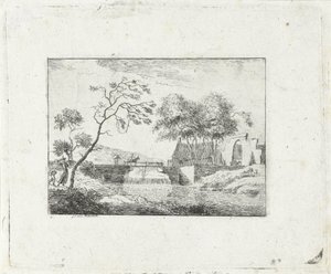 Landscape with Bridge and Farm
