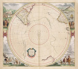 1657 Map Polus Antarcticus