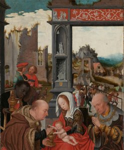 The Adoration of the Magi by Jan Jansz Mostaert