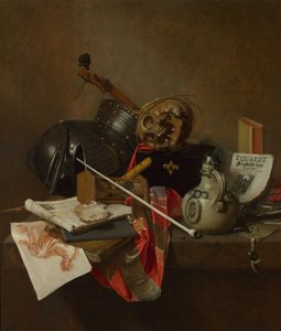 Vanitas Still Life by Jan Jansz. Treck