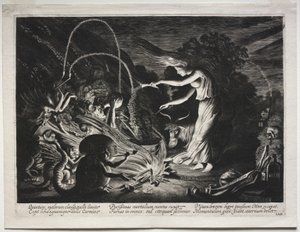 The Witch (Night Piece) by Jan Jansz. van de Velde