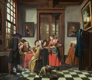 Card Game by Jan Josef the Younger Horemans