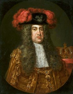 Portrait of Emperor Charles VI Hapsburg (1685–1740) with the Order of the Golden Fleece by Jan Kupecký