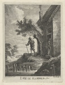 Farmhouse by the Waterside by Jan Lauwryn Krafft (I)