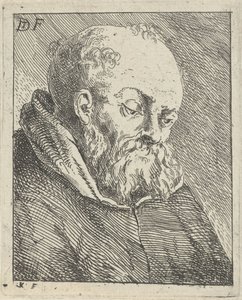 Portrait of a Monk by Jan Lauwryn Krafft (I)