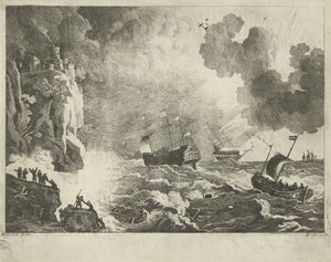 Shipwreck by Jan Lauwryn Krafft (I)
