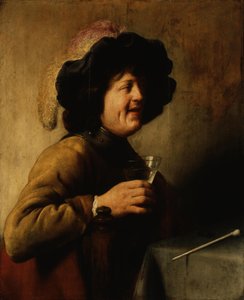 The Drinker by Jan Lievens