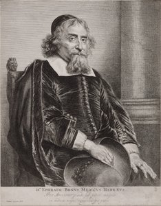 Portrait of Ephraim Bueno by Jan Lievens