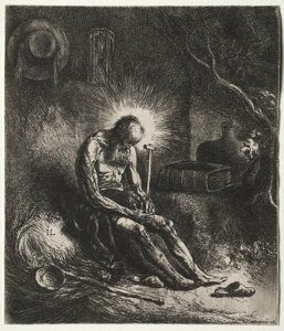 St. Jerome by Jan Lievens