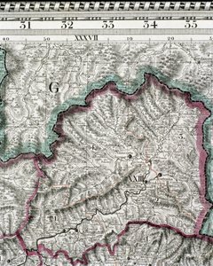 Map of the Kingdom of Hungary, Printed by Godfried